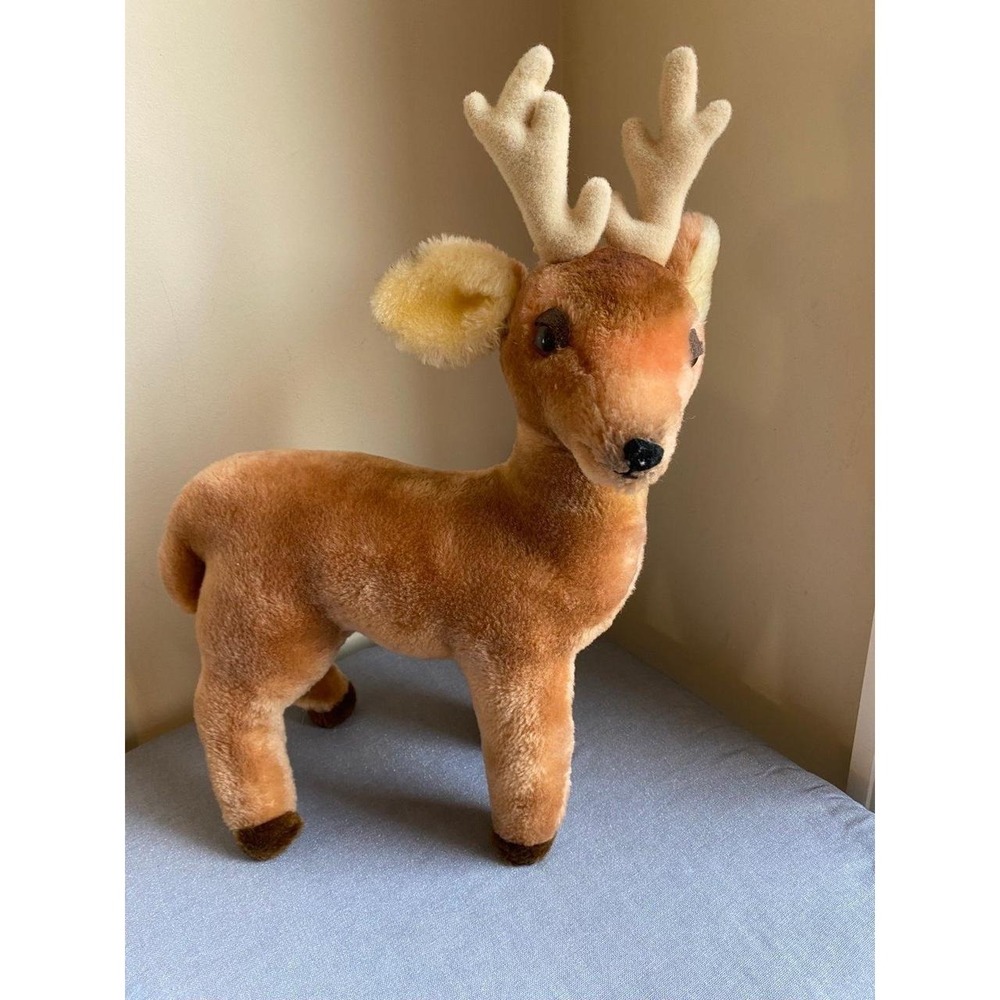 Dakin 1978 Reindeer Deer Plush Vintage 14" Stuffies Forest Stuffed Animal SKU27